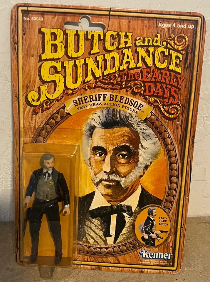 Figura de acción Butch and Sundance 1979 Kenner Sheriff Bledsoe Foto 2 de 4