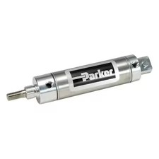 Parker 1.50Dpsr04.00 Air Cylinder, 1 1/2 In Bore, 4 In Stroke, Round Body