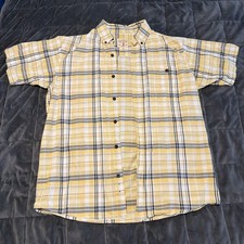 Red Head Brand Co. Yellow Plaid Button Up Sho...