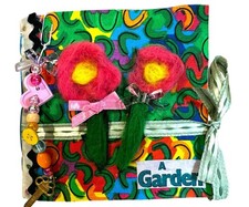 Mini Junk Journal OOAK For Writing Art Journaling Handmade Book 6x6 Inner Child