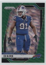 2024 Panini Prizm Green Wave Prizm Ed Oliver #32 o8g
