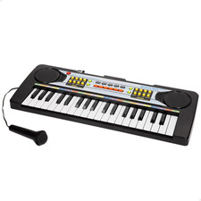 Tastiera Pianoforte Elettronica C/Microfono 37 Tasti per Bambini Bontempi (47896