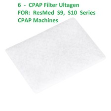6 Pack CPAP Filter For ResMed S9, S10 Series CPAP, BiPAP Machines UltaGen Filter