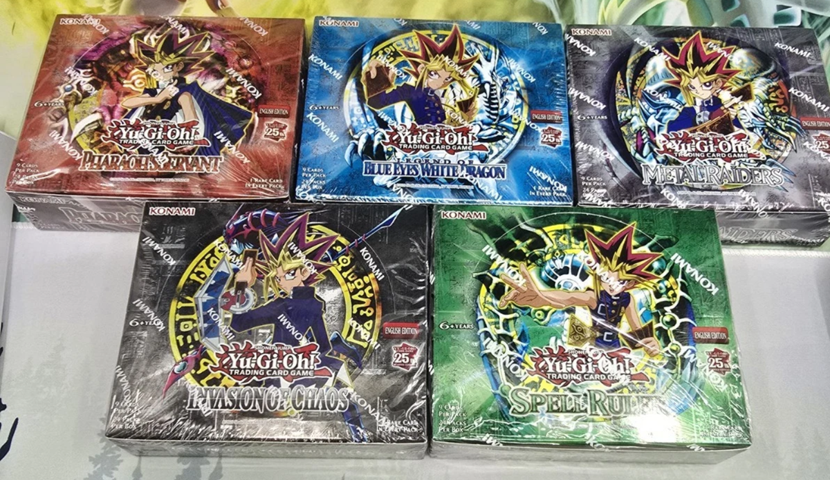 Yugioh 25th Anniversary Booster Box Set of 5 - Legend Blue Eyes