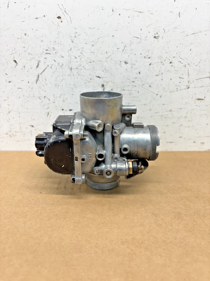 Carburador Yamaha DT 250 DT250 / Conjunto Carb / 438 / PRECISA DE PEÇAS / FUNCIONA - Imagem 3 de 4