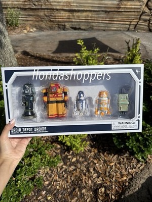 Disney Parks 2026 Droid Factory Droid Depot Droids R1-J1 B-R72 L4-R6 C2-B9 EG-01