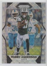 2017 Panini Prizm Blue Wave Prizm 108/149 Robby Anderson #91 4xw
