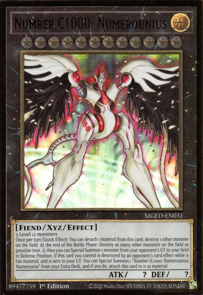 Yugioh Number Cards