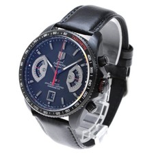 TAG HEUER GRAND CARRERA RS2 CALIBER 17 CAV518B 43mm Titanium Black Dial C317