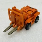 VTG‼ Tonka 1984 Bandai Gobots SPOONS Orange Forklift Action Figure • VG‼