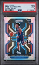 Cade Cunningham 2021 Panini Prizm Silver Prizm #282 Rookie RC PSA 9 MINT Pistons