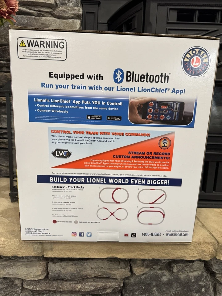 Juego Lionel 2323070 O Willy Wonka & The Chocolate Factory LionChief Bluetooth 5.0 Foto 2 de 2