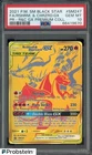 2021 Pokemon SM Black Star Promo R&C Gx Premium FA Reshiram Charizard Gx PSA 10