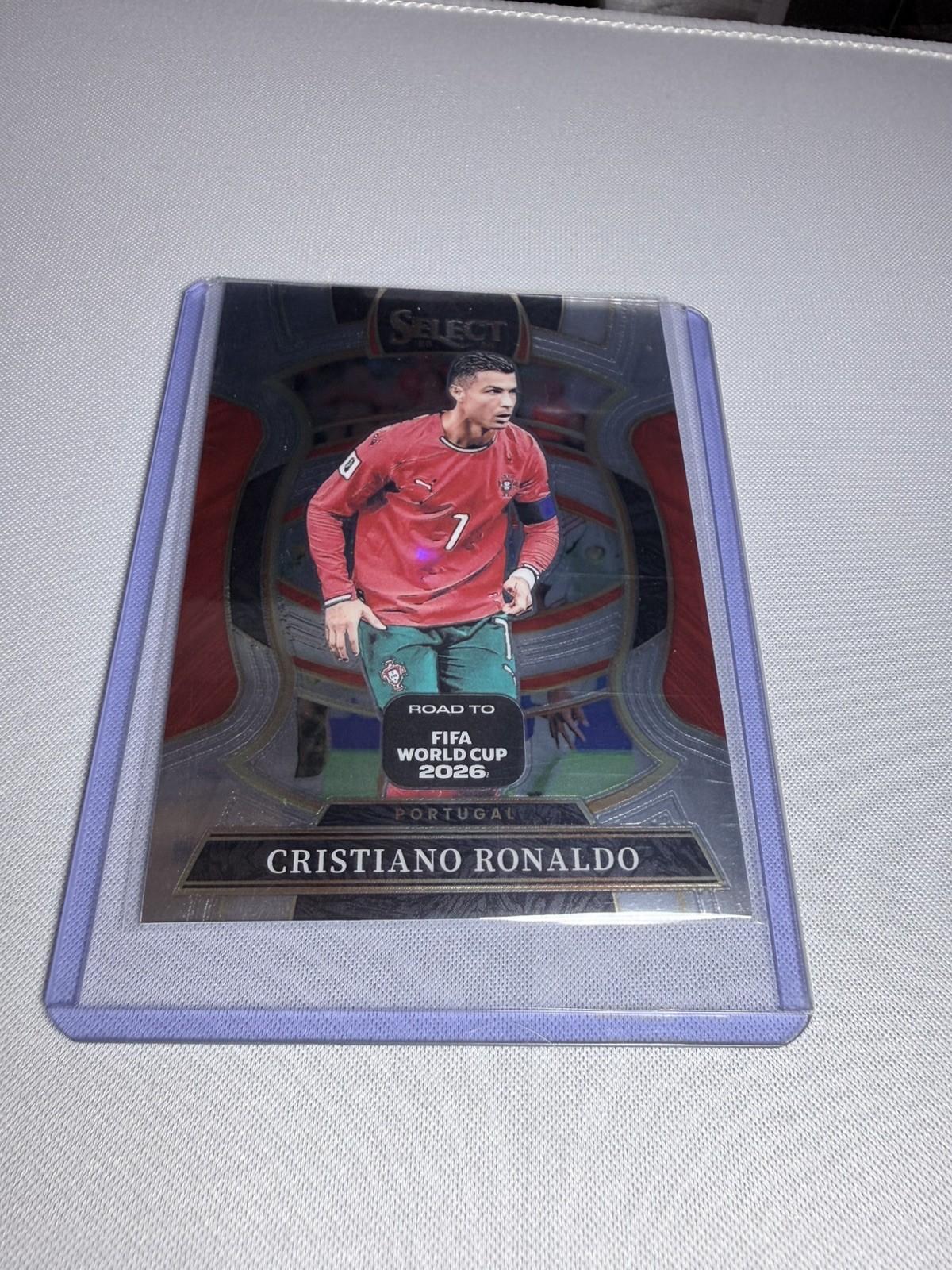 2025-26 Panini Select Road to FIFA World Cup Cristiano Ronaldo
