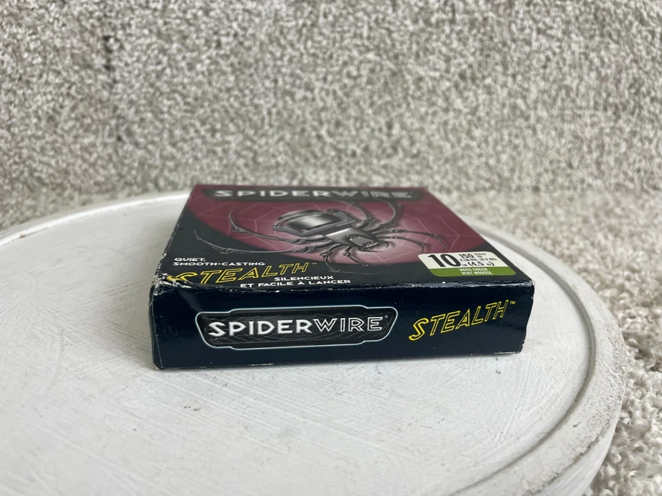 Lote de 2 SpiderWire Stealth Teflón Alambre 4lb y 10lb Musgo Verde Vert Mousse Foto 3 de 4