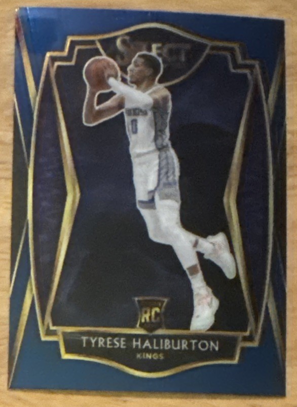 Tyrese Haliburton 2020-21 Panini SELECT Rookie Card #189 (5481)