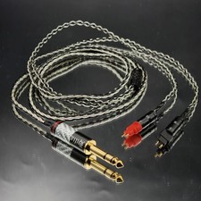 1x 8 core occ Silver Cable 3.5mm /4.4mm/6.35mm Sennheiser HD650 HD600