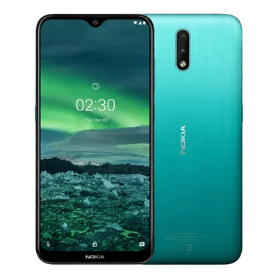 Nokia 2.3 2/32GB Dual Sim LTE TA-1206 Grün ohne Simlock | Zustand: Gut