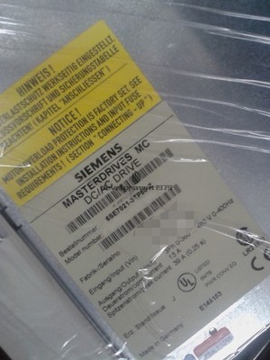 ONE NEU SIEMENS MAIN DRIVE 6SE7021-3TP50-Z Z=G91+C43+K80
