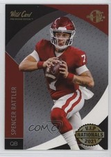 2021 Wild Card VIP Nationals Pre-Rookie Edition Spencer Rattler #SS-P1 11ur. rookie card picture