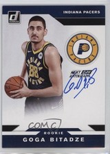2019-20 Panini Donruss Next Day Auto Goga Bitadze #ND-GGB Auto 01b5