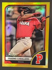 2023 Topps Baseball World Classic Erasmo Caballero Gold Rainbow Foil /50 #5