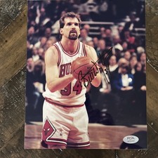 Bill Wennington Autographed 8x10 Photo Chicago Bulls PSA/DNA Certified #AP63097