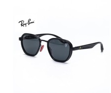 Ray-Ban Rb3674m Scuderia Ferrari Collection Round Sunglasses