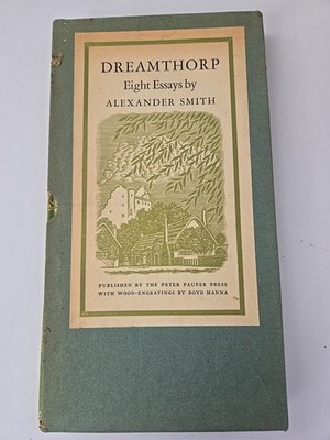 Dreamthorp Eight Essay by Alexander Smith Peter Pauper Press Slipcase Engravings