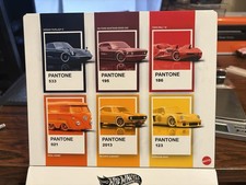 2026 HOT WHEELS SILVER SERIES PANTONE SET OF 6 CARS NIB