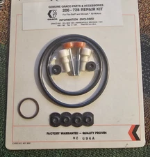 206728 206-728 Air Motor Repair Kit for Graco Fireball Monark Pumps Sealed