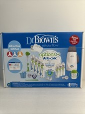 Dr. Brown's Natural Flow Anti-Colic Options All-In-One Gift Set for Newborn