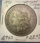 1891 O Morgan Silver Dollar VF