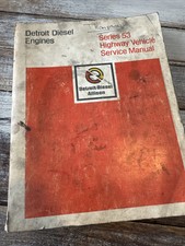 Detroit Diesel Engines Series 53 Service Maintenance Book Shop Manual 4-53 6v53