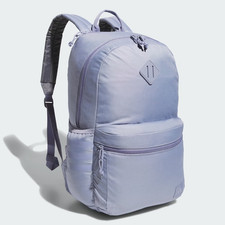 adidas Girl's Silver Viole Purple/Grey Classic 3S 5 Laptop Backpack (JK3397) NWT