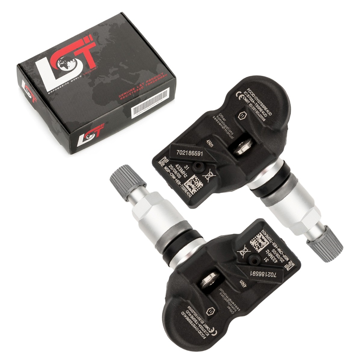 2x RDCi TPMS Sensor Tire Pressure Sensor 5Q0907275F for BENTLEY MULSANNE 3Y 17-