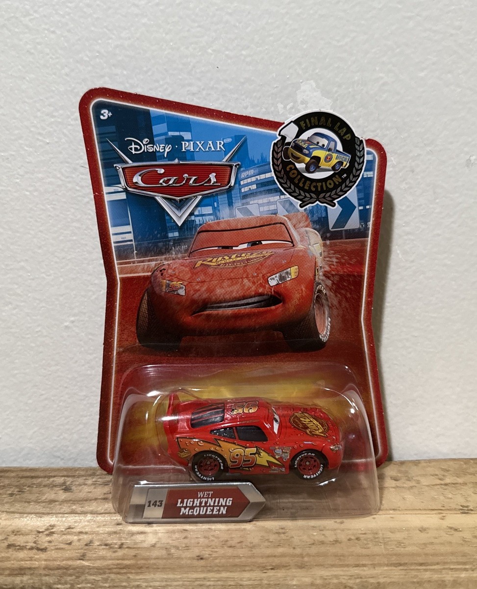 Die Cast Rayo Mcqueen Auto Juguete Disney Pixar Cars Final Lap Wet