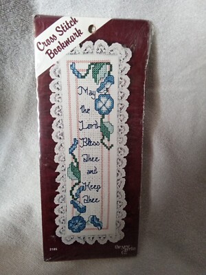 New Berlin 2185 May The Lord Bless Thee Cross Stitch Bookmark Kit New ...