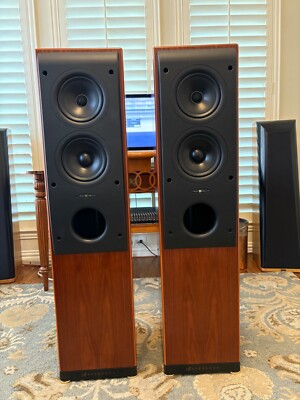 KEF Reference Series Model Three-Two - Beautiful Matched Wood Pair - NEAR MINT!!