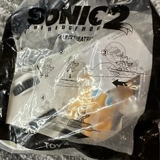 McDonalds Sonic 2 The Hedge Hog Happy Meal Toy 4 Yellow Fox New Sealed