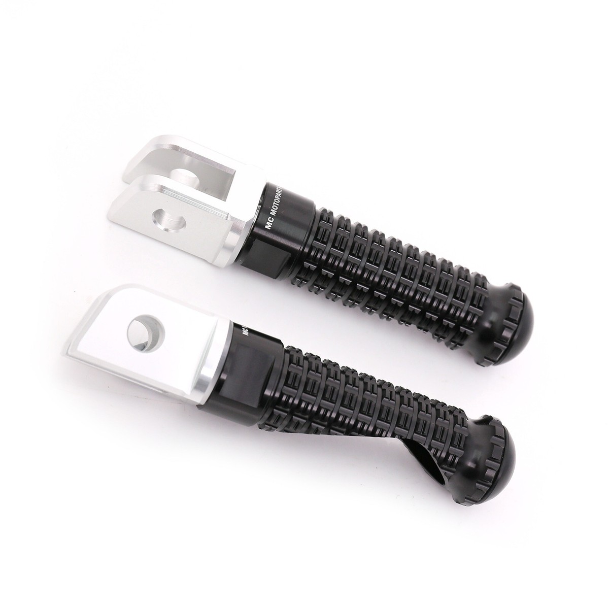 Black CNC Front Foot Pegs MPRO For Kawasaki Ninja ZX-11 ZZ-R1100