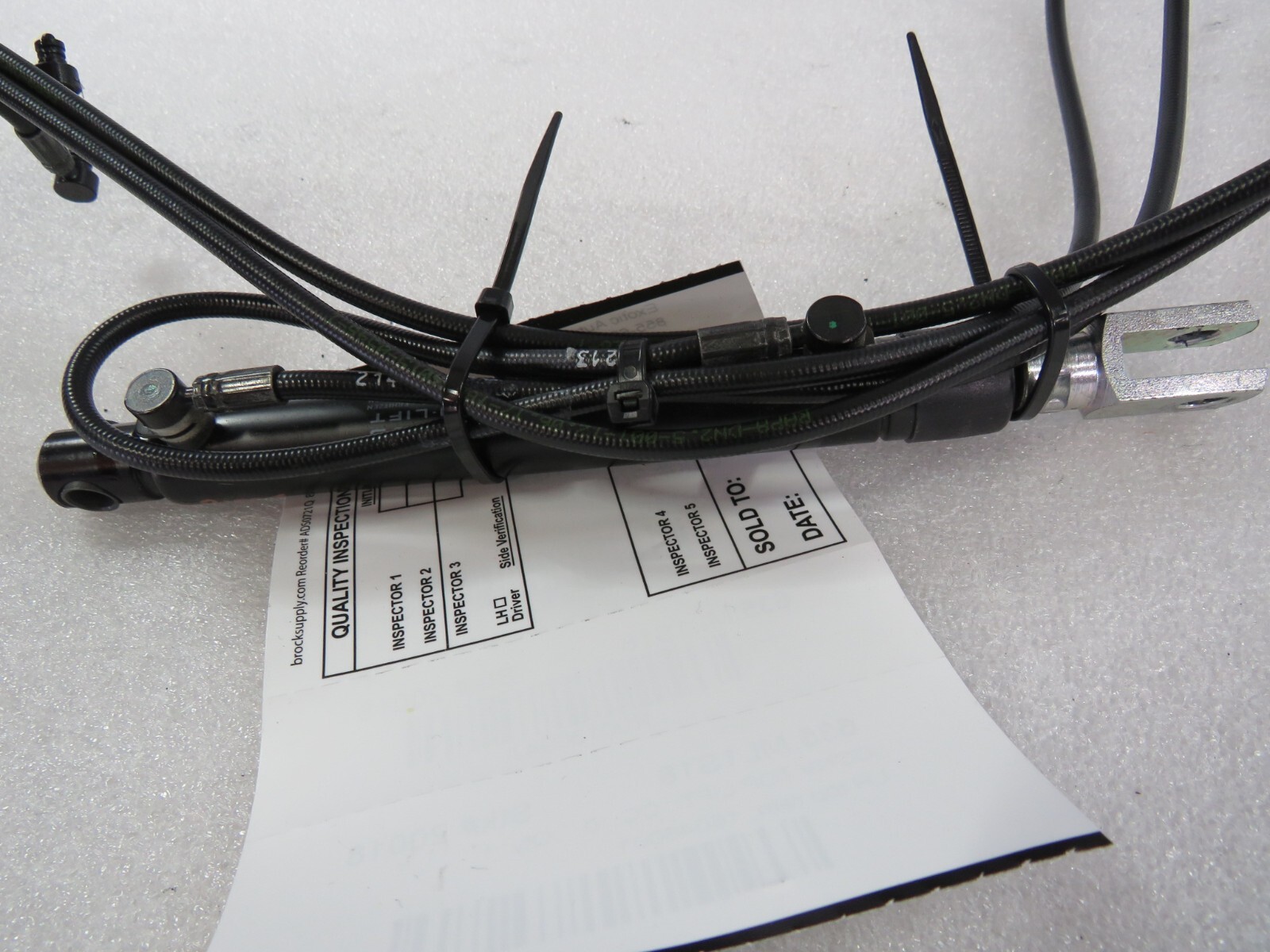 Mclaren 570S, LH, Left, Hydraulic Top Ram w/ Lines, Used, P/N 16046001