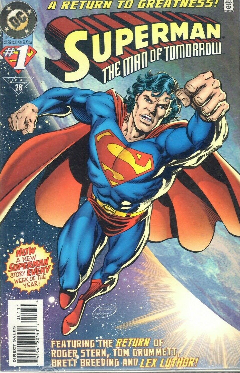 Superman: The Man Of Tomorrow # 1