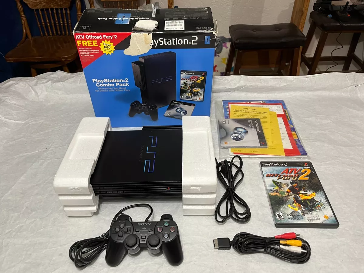 Complete Playstation 2 System In Original Box