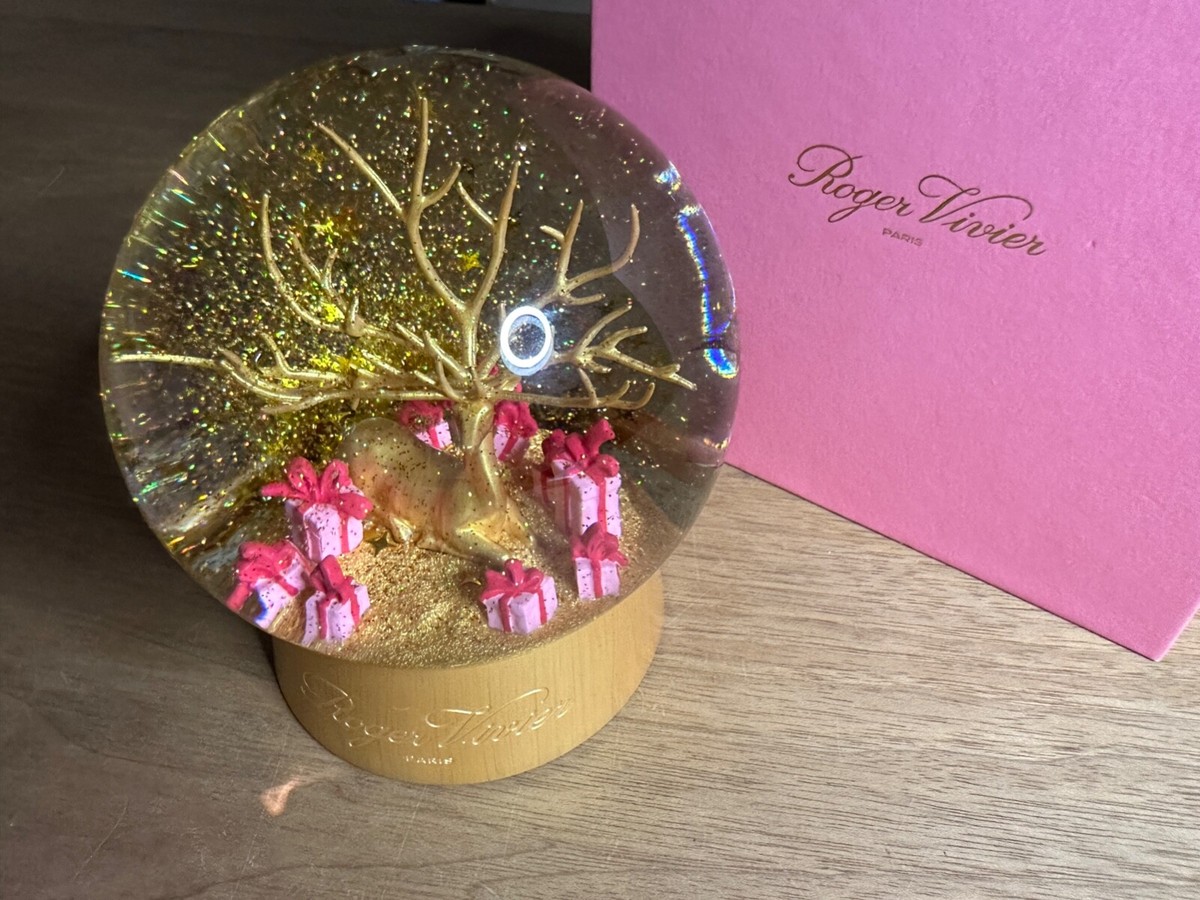Roger Vivier snow globe NIB holiday gift | eBay