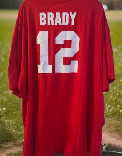 Fanatics Tampa Bay Buccaneer's Super Bowl LIV #12 Brady T-Shirt Herren Gr. 5X rot - Bild 2 von 7