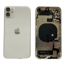Original Apple iPhone 11 White Silver Rear Glass OEM Housing Frame Grade B