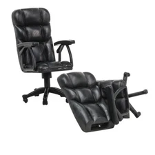 Set of 2 Toy Breakable Office Chair Accessories for 6 Inch Action Figures
