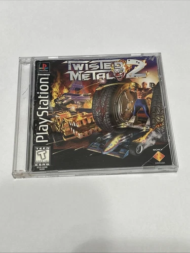 Twisted Metal 2 (Sony PlayStation 1 PS1)  Game And Manual  Tested Working