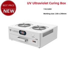 UV Ultraviolet Curing Box 200W 365nm Support Timing Function 110/220V TBK-905A